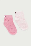 Tommy Hilfiger čarape za djecu 2-pack roze 701241843