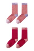 Reima skarpety dziecięce Parit 2-pack różowe 5300309A