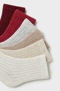 Mayoral Newborn skarpety dziecięce 6-pack czerwone 9110