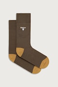 Barbour κάλτσες ανδρικές με βαμβάκι πράσινες MSO0220