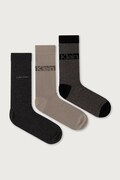 Calvin Klein skarpety męskie 3-pack szare 701241208