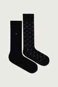 Tommy Hilfiger skarpety męskie z bawełną 2-pack czarne 701241991