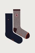 Tommy Hilfiger skarpety męskie 2-pack bordowe 701241826