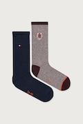Tommy Hilfiger ponožky pánske 2-pak burgundské 701241826