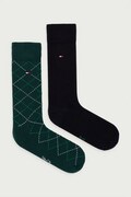 Tommy Hilfiger skarpety męskie 2-pack zielone 701241821
