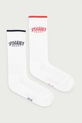 Tommy Hilfiger skarpety męskie z bawełną 2-pack białe 701242194
