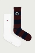 Tommy Hilfiger skarpety męskie 2-pack bordowe 701241825