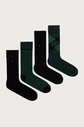 Tommy Hilfiger skarpety męskie z bawełną 4-pack zielone 701244101