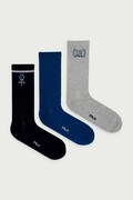 Fila skarpety męskie z bawełną 3-pack czarne F5523