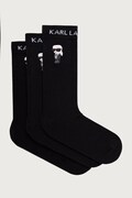 Karl Lagerfeld skarpety damskie 3-pack białe A4M47045