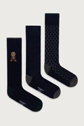 Hackett London skarpety męskie 3-pack granatowe HMU300081