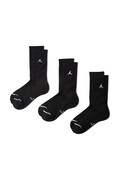 Jordan skarpety sportowe z bawełną 3-pack czarne IR6319.010