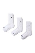 Jordan skarpety z bawełną Everyday 3-pack białe IR6319.100