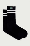 Lacoste skarpety z bawełną czarne RA9498