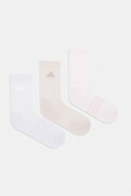 adidas skarpety z bawełną 3-pack beżowe KQ6761