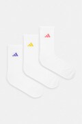 adidas skarpety z bawełną 3-pack białe KQ6760