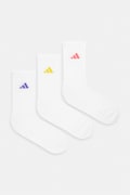 adidas skarpety z bawełną 3-pack białe KQ6760