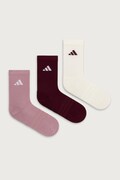 adidas skarpety 3-pack bordowe KQ9439