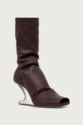 Rick Owens Lilies Cantilever 8 botine cu vârf deschis pentru femei portocalii LI02F2802.LS0