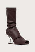 Rick Owens Lilies Cantilever 8 botine cu vârf deschis pentru femei portocalii LI02F2802.LS0