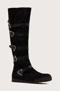 Koi Footwear kozaki damskie THE ONI REVENANT LONG BOOTS czarne THE ONI