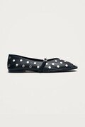 Alohas baleriny skórzane Sway czarne S101583-03
