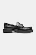 Coach loafersy damskie skórzane Astor Loafer czarne CFN63