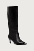 Steve Madden kozaki damskie skórzane Lavan czarne 11003290