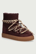 Inuikii Suede Double Tie śniegowce damskie bordowe 1001.003.0711