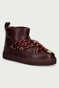 Inuikii Full Leather Gloss śniegowce damskie skórzane bordowe 1001.001.0371