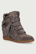 Nokwol Eden Smog Leather Suede superge ženske semišaste rjave Eden Smog Leather Suede