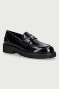 Valentino мокасини дамски от кожа MADISON черни 91M5601VIT