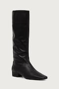 Steve Madden kozaki damskie skórzane Gwyneth czarne 11003917
