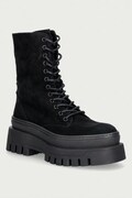 Steve Madden workery na platformie damskie zamszowe Coast czarne 11002681