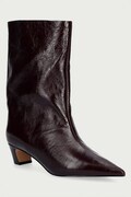 Steve Madden botki na niskim obcasie damskie skórzane Lytton brązowe 11005183