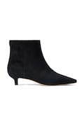 Lauren Ralph Lauren botki damskie zamszowe Frncsa Bt Hl czarne 802P15722005