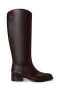 Lauren Ralph Lauren kozaki damskie skórzane Kyle brązowe 802P12995003