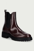 Barbour μπότες τσέλσι Γυναικείες δερμάτινες Fawne μπορντό LFO0813RE91
