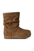 UGG Bucked Boot cizme de zăpadă pentru femei din piele întoarsă maro 1179830-CHE
