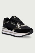Just Cavalli sneakersy damskie czarne sportowe 81RA3SJ1ZSF09PL9