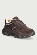 Guess MICOLA3 sneakersy damskie zamszowe brązowe FLFMI3 SUE12
