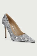 MICHAEL Michael Kors štikle Elyse High Pump srebrne 40F6EYHP1S.040