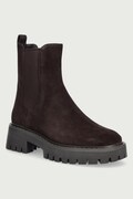 MICHAEL Michael Kors μπότες τσέλσι Γυναικείες σουέτ Asher Flat Bootie καφέ 40F5ASFE5S.251