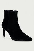 Dune London botki damskie zamszowe Obsessively czarne 0091500620032011