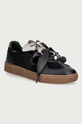 Gio+ Blue sneakers dámske kožené čierne BLUE1056