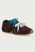 Steve Madden Asiel sneakersy damskie zamszowe brązowe 11005159