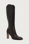 Steve Madden kozaki damskie skórzane Shield brązowe 11005891