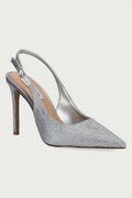 Steve Madden szpilki Tremble srebrne 11005867