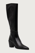 Billi Bi škornji ženski usnjeni Black calf 80 črni B1296