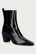 Billi Bi členkové čižmy dámske kožené Black calf 80 čierne B1295